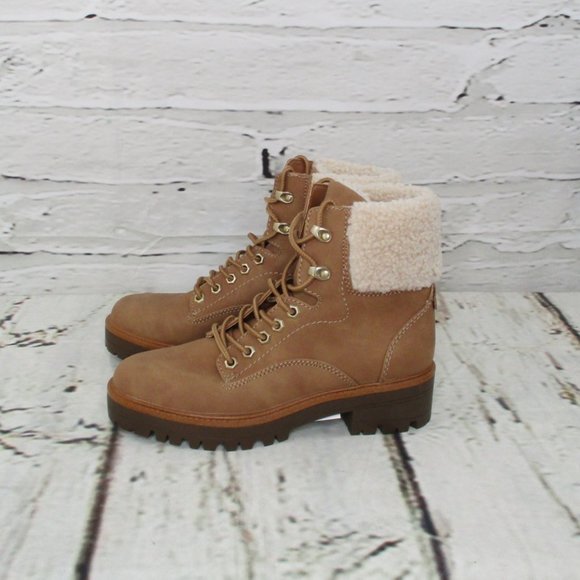 Indigo Rd. Shearling Fashion Hiker Boots - Picture 4 of 7